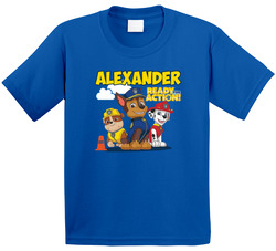 Paw Patrol Alexander Ready For Action T Shirt Paw Patrol Alexander Ready For Action T Shirt