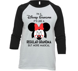 Disney Grandma, Not A Regular Grandma T Shirt