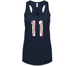 Baseball Jersey Number 11 Tanktop