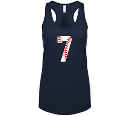 Baseball Jersey Number 7 Tanktop