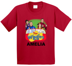 The Wiggles Car With Custom Name T Shirt