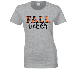 Fall Vibes Ladies T Shirt