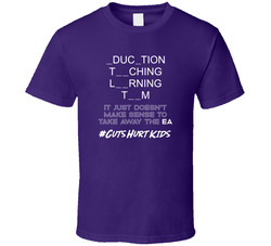 #cutshurtkids Power of Purple Don't Take Away The Ea T Shirt
