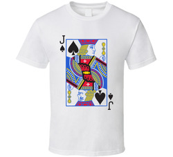 Jack Of Spades - Deck Of Cards Costume T Shirt