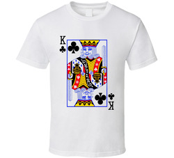 King Of Clubs Suit - Deck Of Cards Costume T Shirt