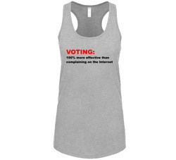 Voting: 100% More Effective Than Complaining On The Internet Tanktop