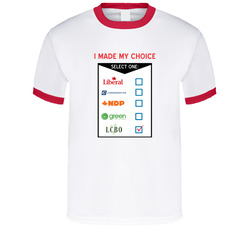 I Made My Choice ... Alcohol Wins! T Shirt