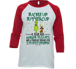 The Grinch Buckle Up Buttercup T Shirt