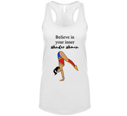 Believe In Your Inner Wonder Woman Tanktop Believe In Your Inner Wonder Woman Tanktop