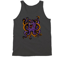 Bear Octopus Art By J. Wood Tanktop Bear Octopus Art By J. Wood Tanktop