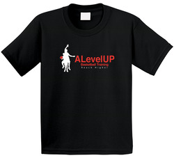 Alevelup Basketball Training Reach Higher Promotional T Shirt