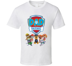 Paw Patrol Dad T Shirt