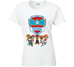 Paw Patrol Mom Ladies T Shirt