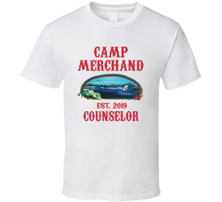 Camp Merchand Counselor Friday The 13th Parody T Shirt