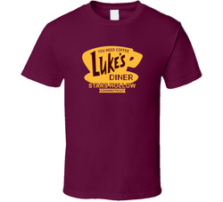 Gilmore Girls Luke's Diner Stars Hollow T Shirt
