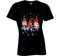 Sewing With My Gnomies Ladies T Shirt Sewing With My Gnomies Ladies T Shirt