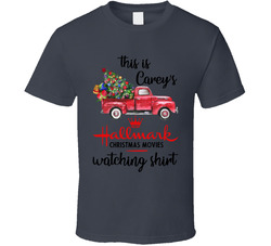 This Is Carey's Christmas Movie Watching T Shirt