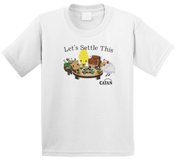 Let's Settle This Catan T Shirt