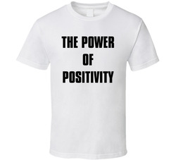 T-pop The Power Of Positivity (back) T Shirt T-pop The Power Of Positivity (back) T Shirt
