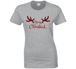 Merry Christmas Ladies T Shirt Merry Christmas Ladies T Shirt