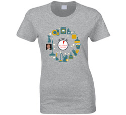 2 Seconds Ladies T Shirt 2 Seconds Ladies T Shirt