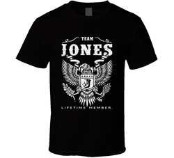 Team Jones T Shirt Team Jones T Shirt