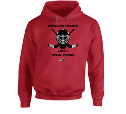 Stealing Hearts Like I Steal Pucks Hoodie Stealing Hearts Like I Steal Pucks Hoodie