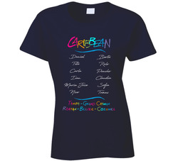 Caribbean Family Vacation Ladies T Shirt Caribbean Family Vacation Ladies T Shirt