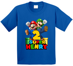 Super Mario Super Henry T Shirt Super Mario Super Henry T Shirt