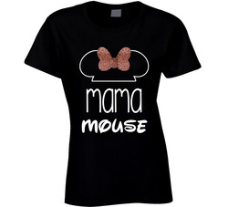 Mouse Family - Mama Ladies T Shirt Mouse Family - Mama Ladies T Shirt