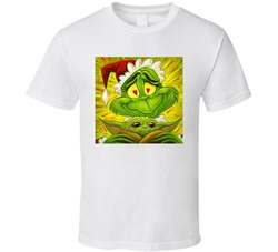 The Grinch Holding Baby Yoda T Shirt
