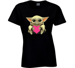 Yoda One I Want Ladies T Shirt