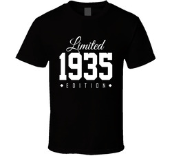 Limited Edition 1935 85 Years Old T Shirt Limited Edition 1935 85 Years Old T Shirt