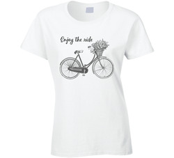 Enjoy The Ride Ladies T Shirt Enjoy The Ride Ladies T Shirt