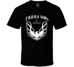 Trans Ams Of Ontario Car Club T Shirt Trans Ams Of Ontario Car Club T Shirt
