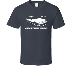 Vintage 1990 Mustang 5.0 T Shirt Vintage 1990 Mustang 5.0 T Shirt