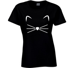 Cat Girl Ladies T Shirt