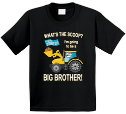 What's The Scoop? I'm Going To Be A Big Brother! T Shirt