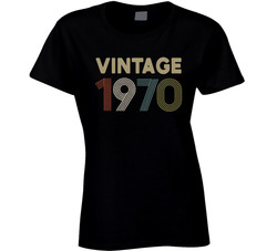 Vintage 1970 Ladies T Shirt