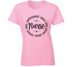 Description Of A Nurse Ladies T Shirt