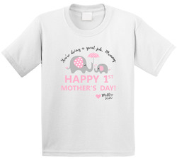 Happy 1st Mother's Day You're Doing A Great Job, Mommy. Love, Baby T Shirt