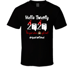 Hello Twenty In 2020 Quarantined 20th Birthday T Shirt Hello Twenty In 2020 Quarantined 20th Birthday T Shirt