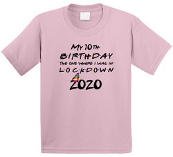 10th Birthday In Lockdown T Shirt 10th Birthday In Lockdown T Shirt