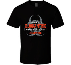 I Survived 2020 Quarantine Grade 8 Graduate T Shirt I Survived 2020 Quarantine Grade 8 Graduate T Shirt