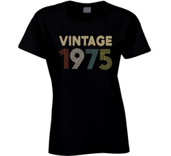 Vintage 1975 Ladies T Shirt