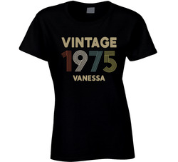 Vintage 1975 Vanessa Ladies T Shirt