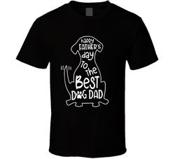 The Best Dog Dad T Shirt