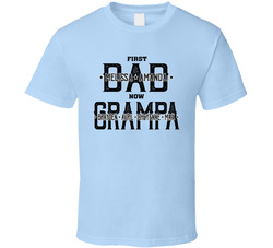 First Dad Now Grandpa (customizable With Names) T Shirt First Dad Now Grandpa (customizable With Names) T Shirt