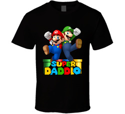 Super Mario Daddio Parody T Shirt Super Mario Daddio Parody T Shirt