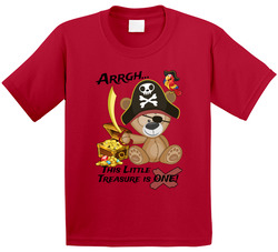 This Little Pirate Treasure Is One First Birthday T Shirt This Little Pirate Treasure Is One First Birthday T Shirt